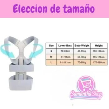 CORRECTOR DE POSTURA ANTIJOROBA - Imagen 5