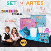 KIT SET DE ARTE 208 PIEZAS