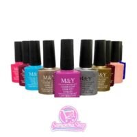 JUEGO DE ESMALTES X24 SEMI PERMANENTES M&Y