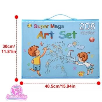 KIT SET DE ARTE 208 PIEZAS - Imagen 5