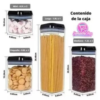 Recipientes herméticos - Imagen 2